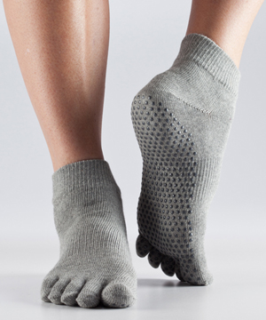 Toesox Heather Grey