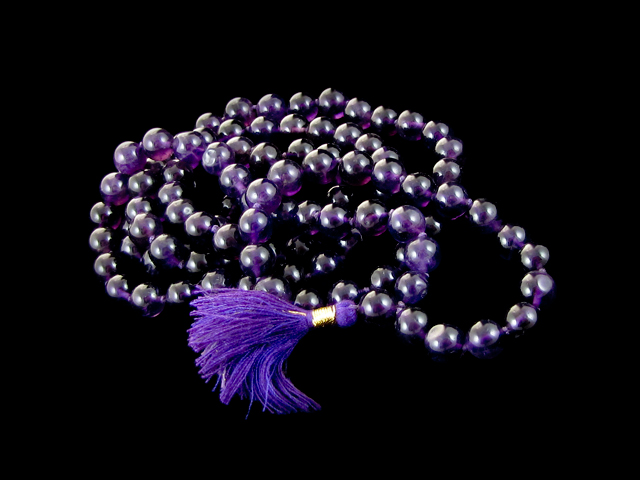 Amethyst Mala