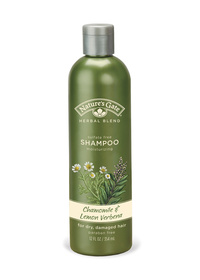 Chamomille and Lemon verbena fuktgivande shampo för torrt, skadat hår