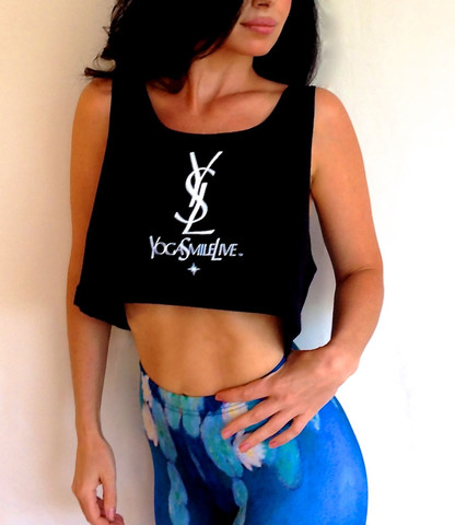 Yoga Smile Live Crop Top