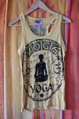 Yoga Ohm Yellow Tank Top