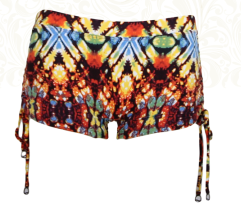 Bootie Shorts Cosmic Sun