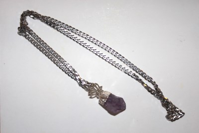 Lotus Amethyst Halsband