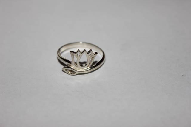 Lotus Silver Ring